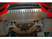 Skid plate for Audi Q7 S-Line 2006-, 5 mm aluminium (engine)