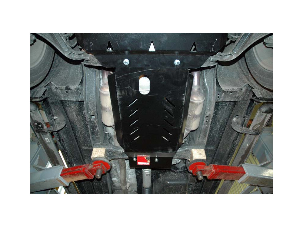 Skid plate for Dodge Nitro, 2,5 mm steel (gear box + transfer case)