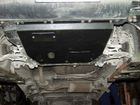Skid plate for Fiat Ducato 1994-, 2 mm steel (engine +...