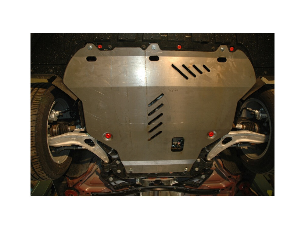 Unterfahrschutz für Ford Focus III, 4 mm Aluminium (Motor + Getriebe)