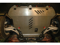 Skid plate for Ford Focus III, 4 mm aluminium (engine +...