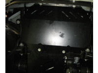 Skid plate for Ford Ranger 2012-, 5 mm aluminium (engine)
