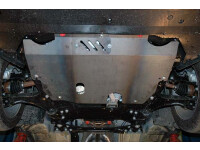 Skid plate for Ford S-Max, 2 mm steel (engine + gear box)