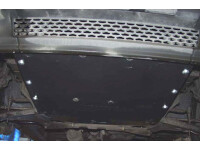 Skid plate for Ford Transit / Tourneo 2000-, 2 mm steel (engine)
