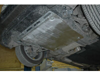 Skid plate for Honda Civic 2012-, 2,5 mm steel (engine +...