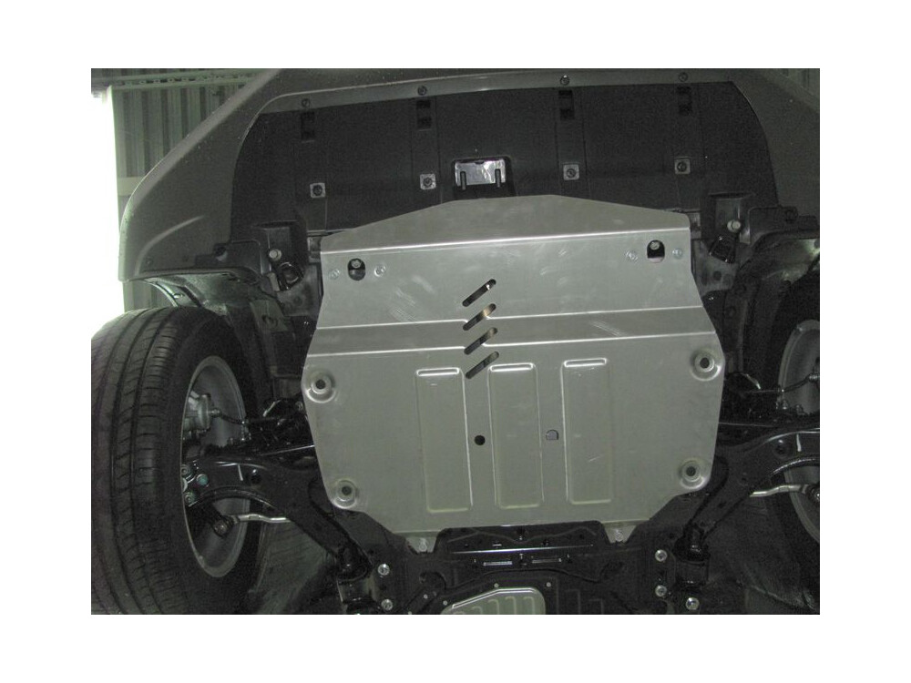 Unterfahrschutz für Honda CR-V 2012-, 2,5 mm Stahl gepresst (Motor + Getriebe)