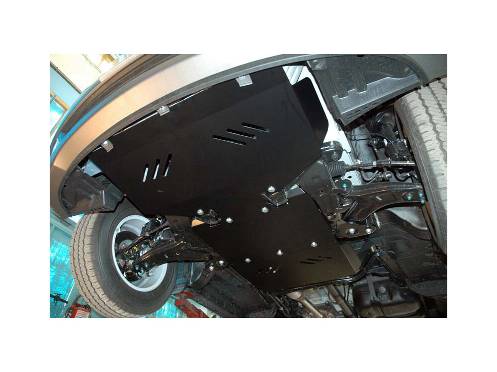 Unterfahrschutz für Hyundai H-1 2008-, 2 mm Stahl (Motor + Getriebe)