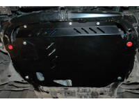 Skid plate for Hyundai i30 2008-, 2 mm steel (engine +...