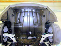 Skid plate for Hyundai i40, 1,8 mm steel (engine + gear box)