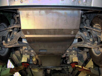 Skid plate for Jeep Grand Cherokee WH, 2,5 mm steel (engine)