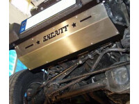 Skid plate for Jeep Wrangler TJ, 2,5 mm steel (steering)