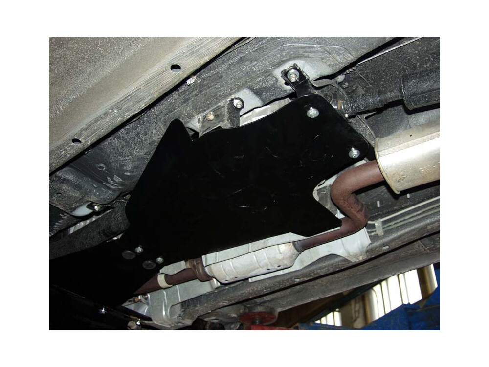 Skid plate for Lada Chevrolet Niva, 2 mm steel (gear box + transfer case)