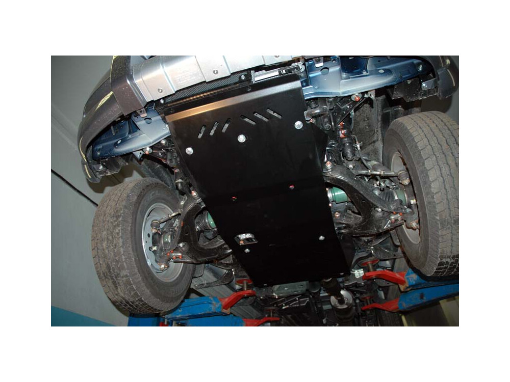 Skid plate for Mazda BT-50, 5 mm aluminium (engine)