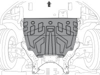Unterfahrschutz für Mazda CX-5, 3 mm Aluminium...
