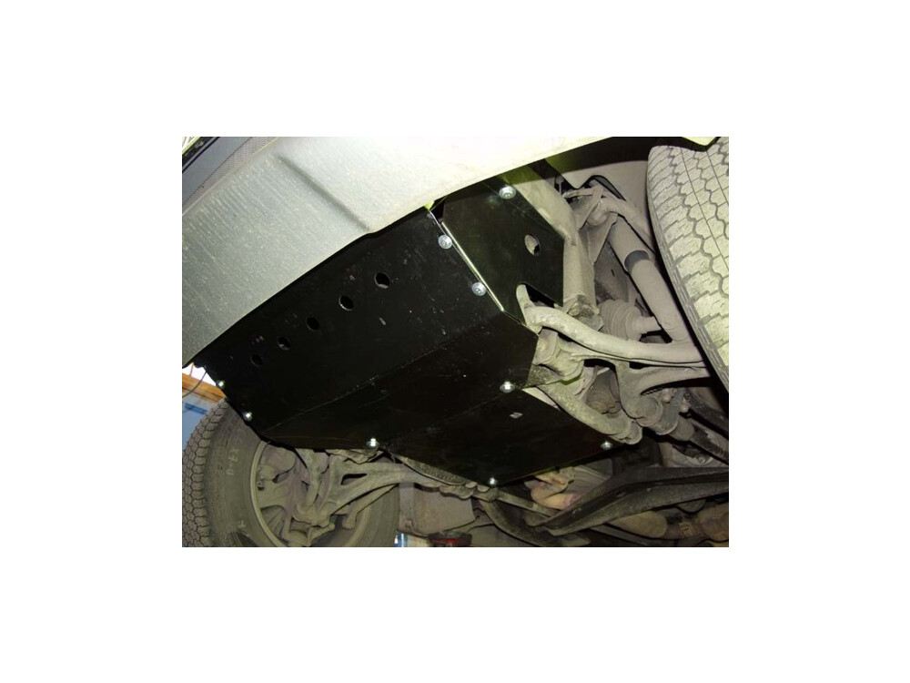 Unterfahrschutz für Mercedes M, 2 mm Stahl (Motor)