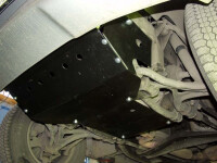 Skid plate for Mercedes M, 2 mm steel (engine)