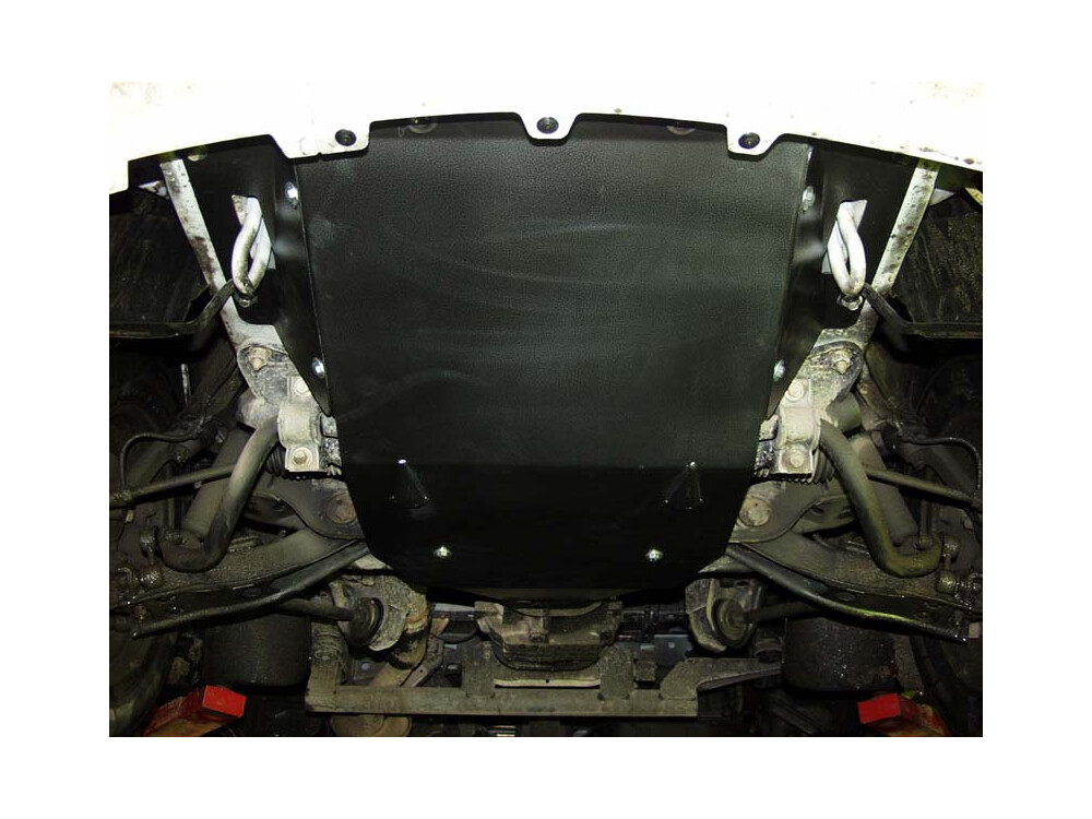 Unterfahrschutz für Mitsubishi L400, 2 mm Stahl (Motor)