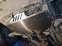 Skid plate for Nissan Murano 2002-, 2 mm steel (engine +...