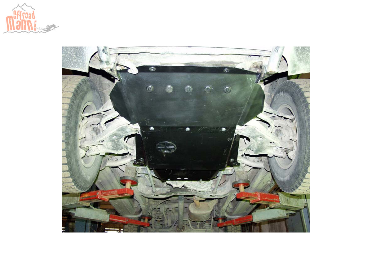 Unterfahrschutz für Nissan Terrano II, 2 mm Stahl (Motor + Getriebe),