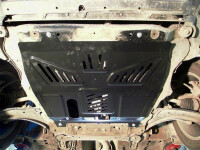 Skid plate for Nissan X-Trail 2007-, 2 mm steel (engine +...