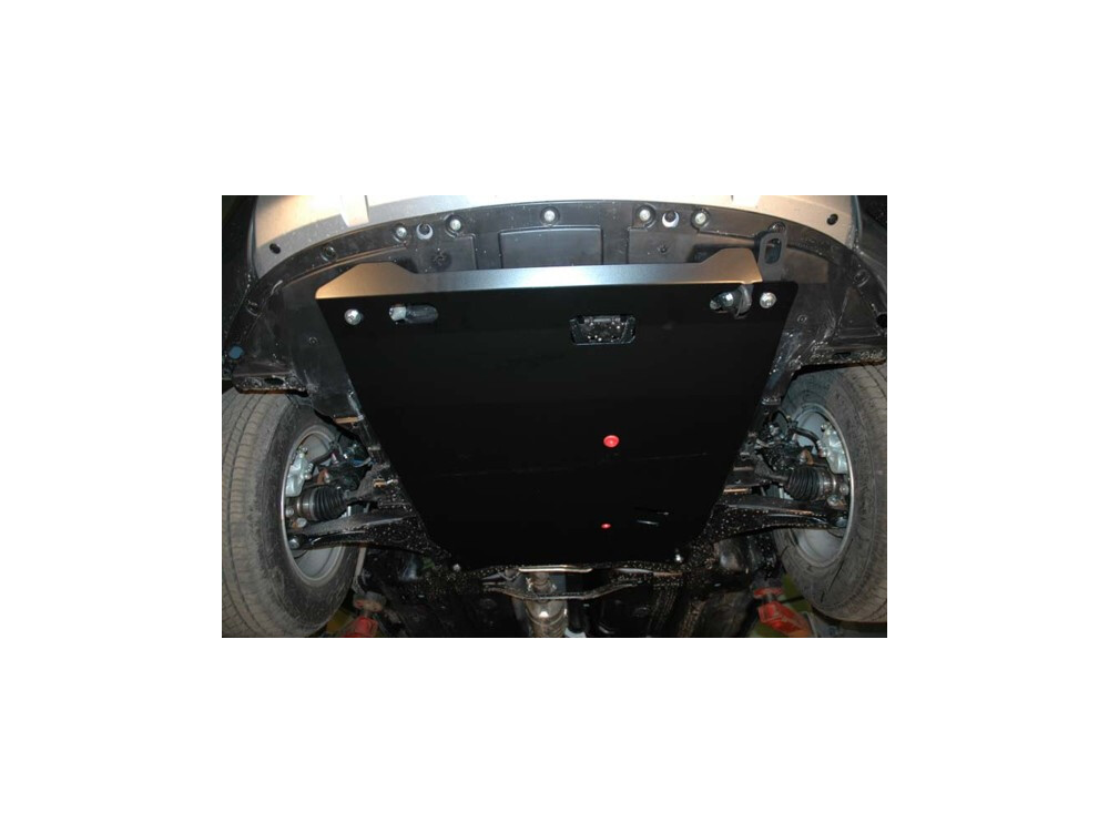 Unterfahrschutz für Peugeot 4007, 5 mm Aluminium (Motor + Getriebe)