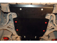 Unterfahrschutz für Porsche Cayenne, 2,5 mm Stahl (Motor)