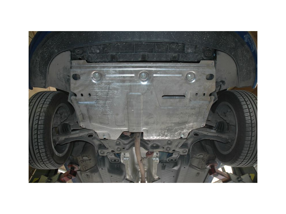 Unterfahrschutz für Seat Ibiza 2013-, 1,8 mm Stahl gepresst (Motor + Getriebe)