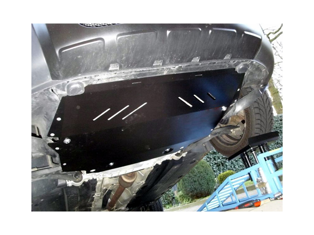 Skid plate for Skoda Superb, 5 mm aluminium (engine + gear box)