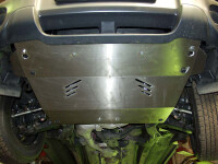 Skid plate for Subaru Forester SG, 2 mm steel (engine)