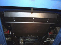 Skid plate for Subaru Impreza, 2 mm steel (engine + gear...