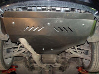 Skid plate for Subaru Legacy IV, 2 mm steel (engine)